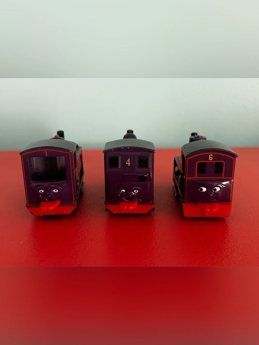 Vintage ERTL Thomas & Friends Railway Engine Culdee, Godred, Lord Harry Set of 3